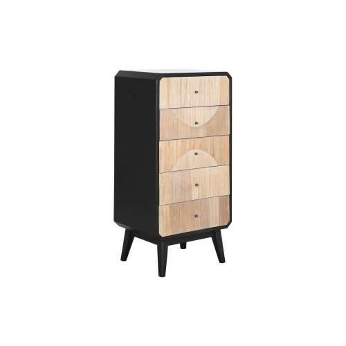 Șifonier DKD Home Decor 48,3 x 35 x 100 cm Crna Drvo Cijena