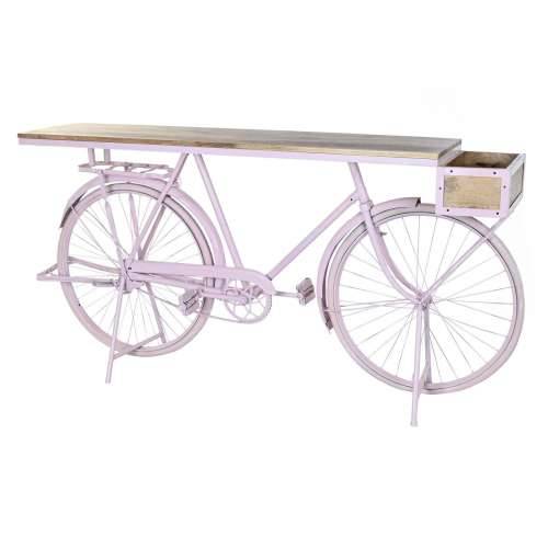 Hodnik DKD Home Decor Svetlo roza 180 x 41 x 94 cm Bicikl Cijena
