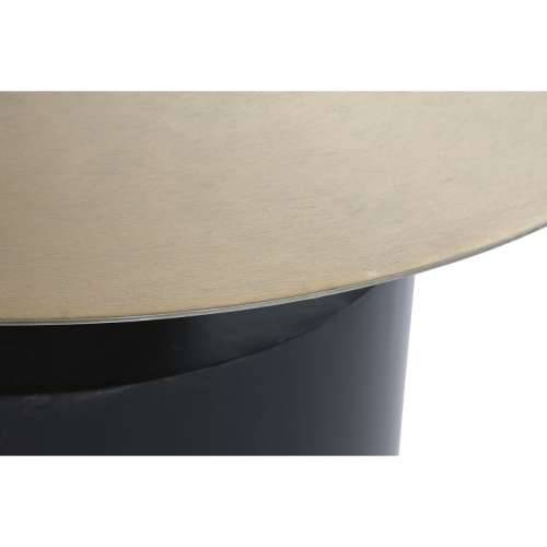 Pomoćni stolić DKD Home Decor 76 x 76 x 46 cm Crna zlatan Željezo Cijena