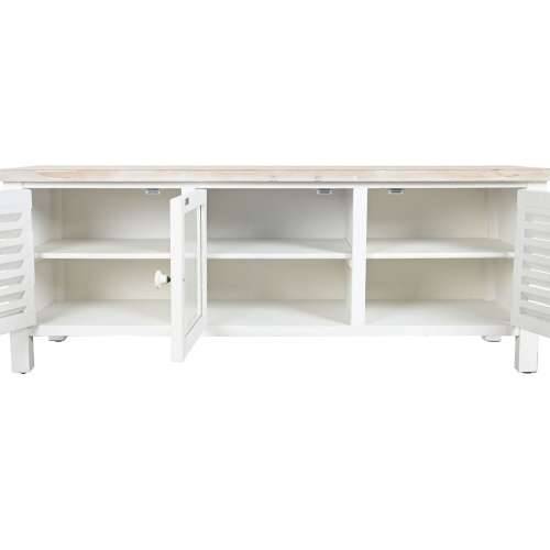 Namještaj za TV kabinet DKD Home Decor Jela Bijela Drvo MDF 120 x 40 x 45 cm Cijena