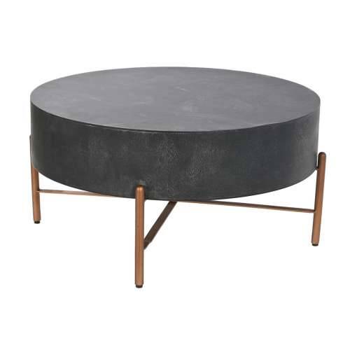 Stolić za dnevni boravak DKD Home Decor Metal Aluminij 90 x 90 x 45 cm Drvo Manga Cijena