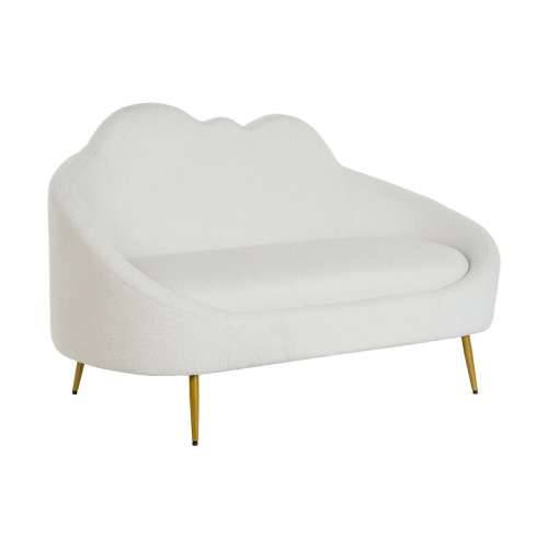 Kauč DKD Home Decor Bijela Horčica Metal Oblaci Scandi 155 x 75 x 92 cm Cijena