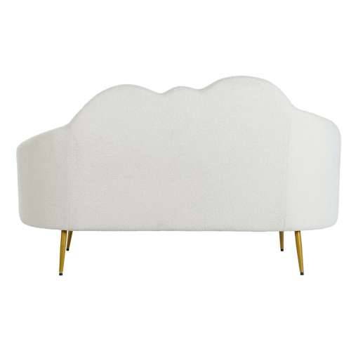 Kauč DKD Home Decor Bijela Horčica Metal Oblaci Scandi 155 x 75 x 92 cm Cijena