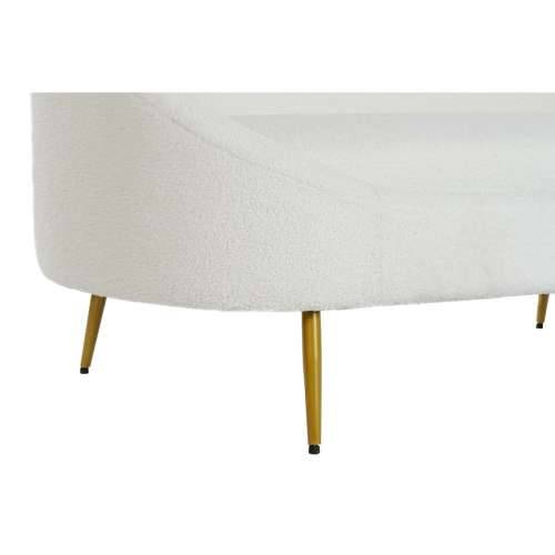 Kauč DKD Home Decor Bijela Horčica Metal Oblaci Scandi 155 x 75 x 92 cm Cijena