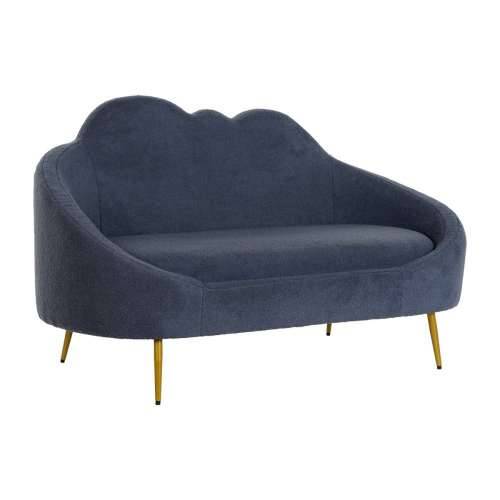 Kauč DKD Home Decor Plava zlatan Metal Oblaci Scandi 155 x 75 x 92 cm Cijena