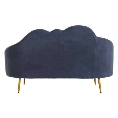Kauč DKD Home Decor Plava zlatan Metal Oblaci Scandi 155 x 75 x 92 cm Cijena