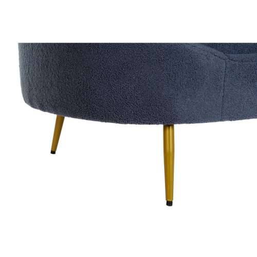 Kauč DKD Home Decor Plava zlatan Metal Oblaci Scandi 155 x 75 x 92 cm Cijena