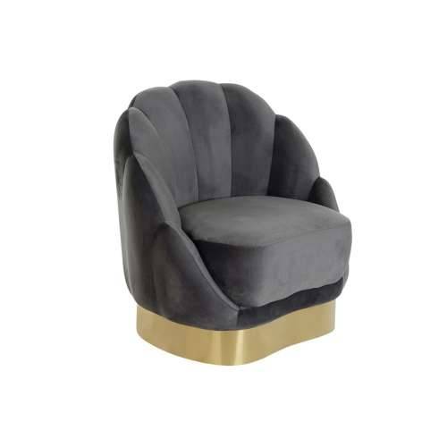 Sjedalo DKD Home Decor 86 x 80 x 85 cm Siva Metal Bijela Tamno sivo Cijena