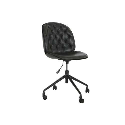 Naslonjač DKD Home Decor Crna Tamno sivo 47,5 x 57,5 x 83 cm Cijena