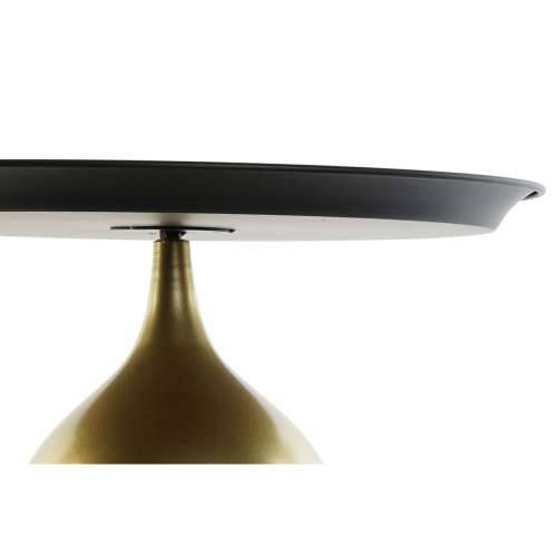 Pomoćni stolić DKD Home Decor Crna zlatan Metal 50 x 50 x 43,5 cm Cijena