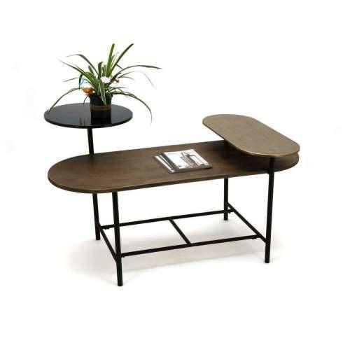Stolić za dnevni boravak DKD Home Decor 116 x 76 x 64 cm Metal Aluminij Drvo MDF Cijena