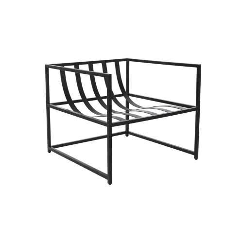 Sjedalo DKD Home Decor 70 x 75 x 85 cm Crna Metal Pisana Cijena