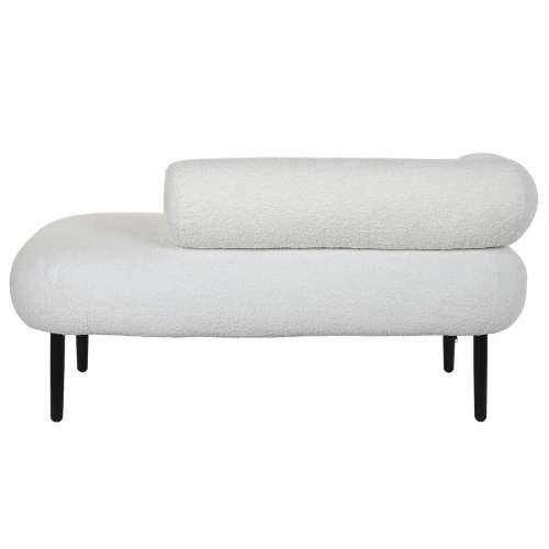 Kauč DKD Home Decor Bijela Crna Metal Scandi 127,5 x 73,5 x 64 cm Cijena