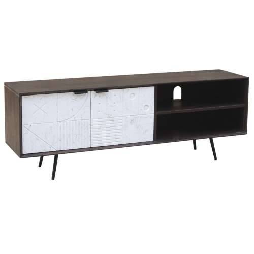 Namještaj za TV kabinet DKD Home Decor Tamno smeđi 140 x 35 x 50 cm Drvo Manga Cijena