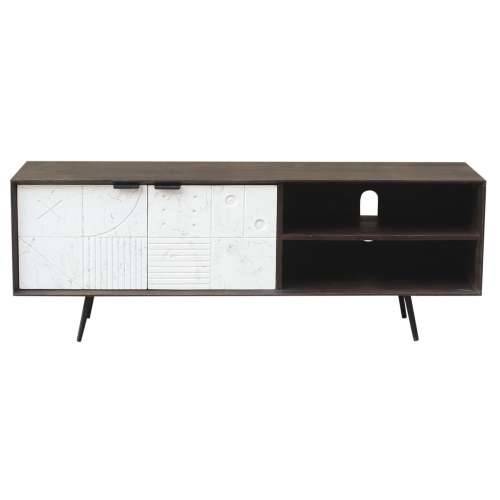 Namještaj za TV kabinet DKD Home Decor Tamno smeđi 140 x 35 x 50 cm Drvo Manga Cijena