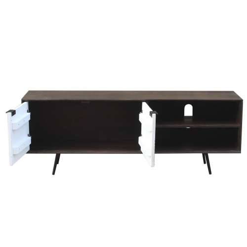 Namještaj za TV kabinet DKD Home Decor Tamno smeđi 140 x 35 x 50 cm Drvo Manga Cijena