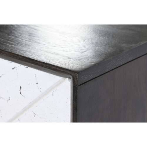 Ormarić s ladicama DKD Home Decor 70 x 40 x 105 cm Bijela Tamno smeđi Drvo Manga Cijena