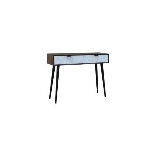 Hodnik DKD Home Decor Bijela Crna Wengue 105 x 35 x 77 cm Cijena