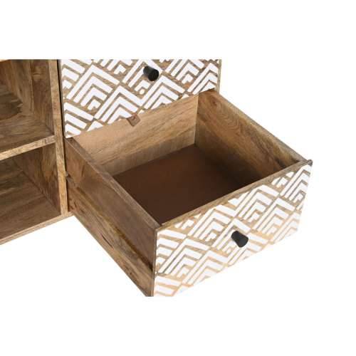 Namještaj za TV kabinet DKD Home Decor 135 x 40 x 55 cm Prirodno Bijela Drvo Manga Cijena