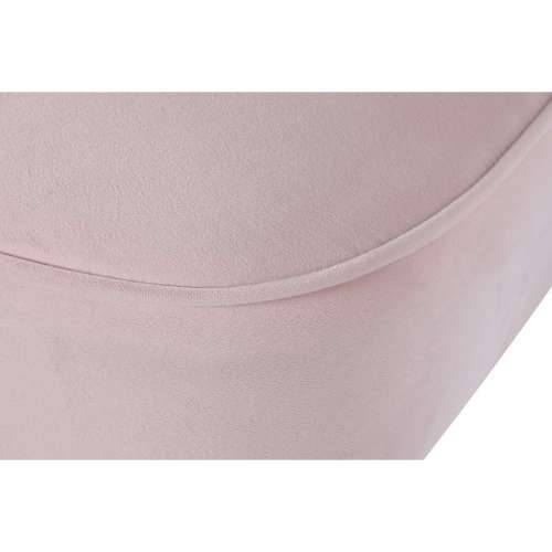 Sjedalo DKD Home Decor Crna Svetlo roza Drvo 60 x 70 x 78 cm Cijena