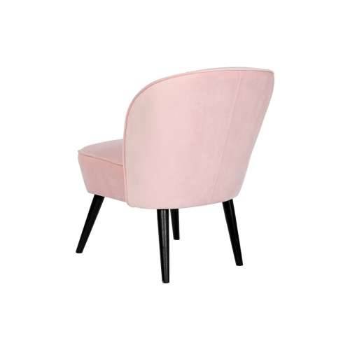 Sjedalo DKD Home Decor Crna Svetlo roza Drvo 60 x 70 x 78 cm Cijena
