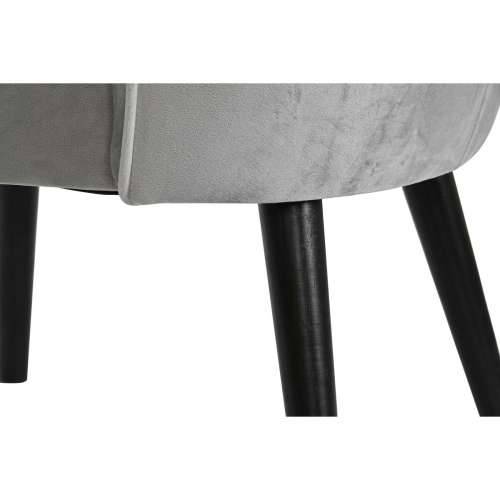 Sjedalo DKD Home Decor Crna Siva Drvo 59 x 66 x 76 cm Cijena