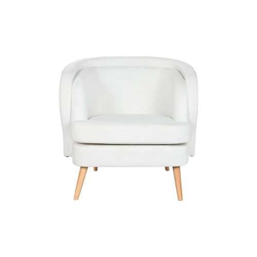 Sjedalo DKD Home Decor Bijela Prirodno Drvo 91 x 80 x 78 cm Cijena