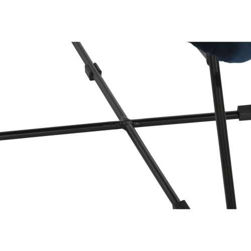 Sjedalo DKD Home Decor Plava Crna Metal 68 x 76 x 90 cm Cijena