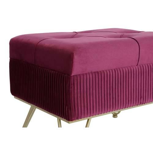 Stolac DKD Home Decor 110 x 42 x 44 cm Metal Granatna Cijena