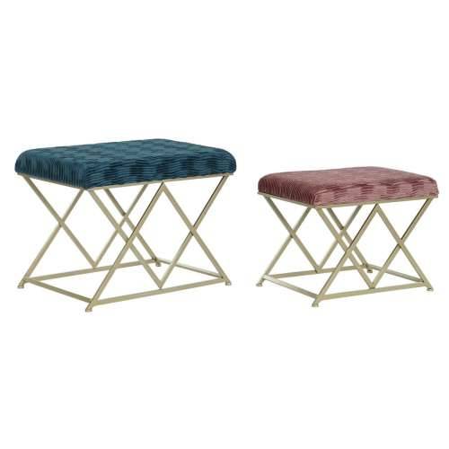Stolac DKD Home Decor 62 x 42 x 47 cm Metal Cijena