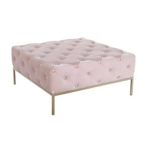 Stolac DKD Home Decor Roza zlatan Metal 100 x 100 x 45 cm Cijena