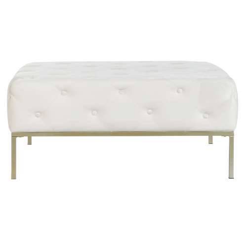 Stolac DKD Home Decor Bijela zlatan Metal 100 x 100 x 45 cm Cijena