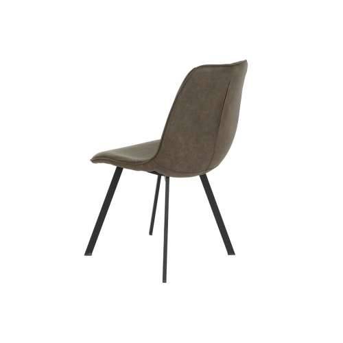 Naslonjač DKD Home Decor Crna Siva Metal Poliuretan 63 x 49 x 85 cm 49 x 59 x 87 cm Cijena
