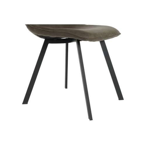 Naslonjač DKD Home Decor Crna Siva Metal Poliuretan 63 x 49 x 85 cm 49 x 59 x 87 cm Cijena