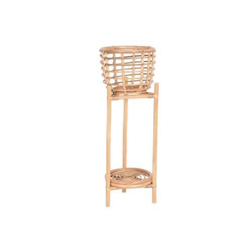 Tegla za biljke DKD Home Decor 25 x 25 x 70 cm Prirodno Ratan Bali Cijena