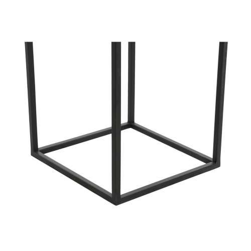 Set žardinjera DKD Home Decor 33 x 33 x 67 cm Crna zlatan Metal Loft Cijena