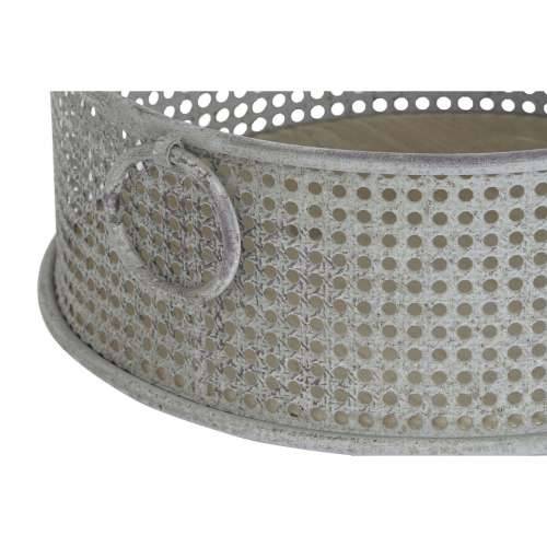 Set košara DKD Home Decor 43 x 42 x 17 cm Metal Aluminij Vintage Cijena