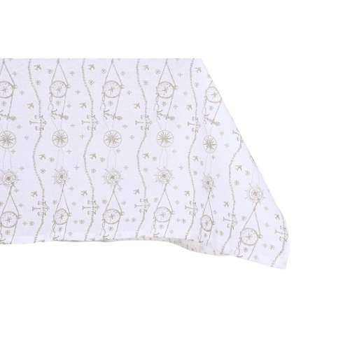 Stolnjak i salvete DKD Home Decor 150 x 150 x 0,5 cm Plava Smeđa Bijela (2 kom.) Cijena