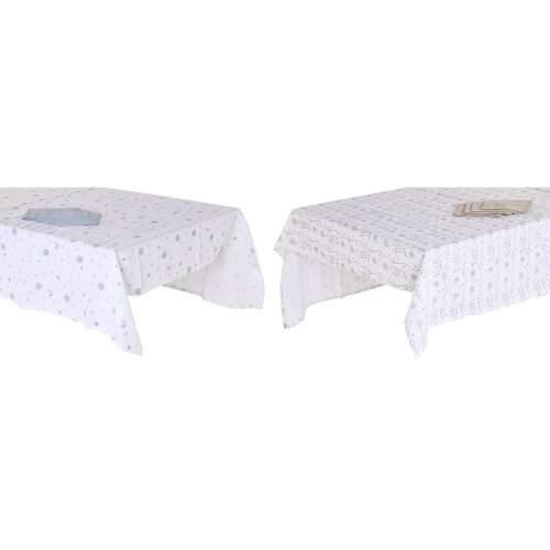 Stolnjak i salvete DKD Home Decor 150 x 250 x 0,5 cm Plava Smeđa Bijela (2 kom.) Cijena
