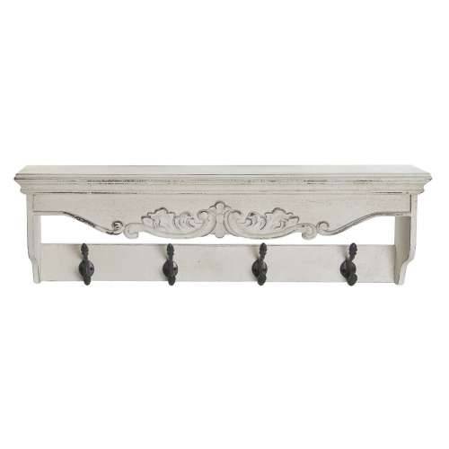 Zidna vješalica DKD Home Decor 85 x 18 x 25 cm Jela Metal Vintage Cijena