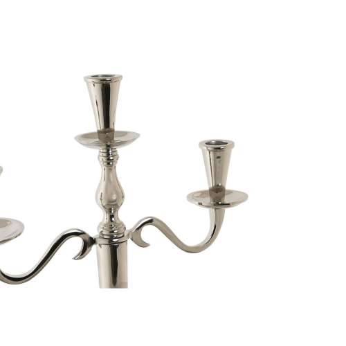 Svijećnjak DKD Home Decor 30 x 12 x 46 cm Srebrna Aluminij kromirano Cijena