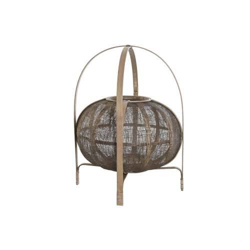 Svijećnjak DKD Home Decor Smeđa Prirodno Bambus 35 x 35 x 47 cm Cijena