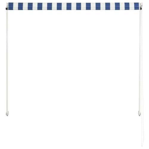 Tenda na uvlačenje 150 x 150 cm plavo-bijela - Plava i bijela 150 x 150 cm 1 Cijena