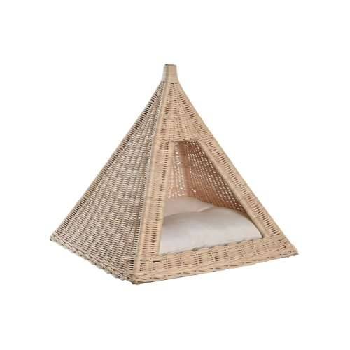 Krevet za kućne ljubimce DKD Home Decor Prirodno Ratan 45 x 45 x 45 cm Cijena