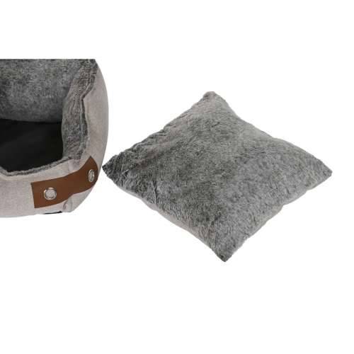 Krevet za kućne ljubimce DKD Home Decor Smeđa Bež Mornarsko plava 60 x 60 x 20 cm Cijena