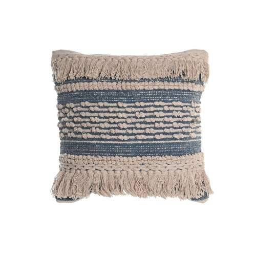 Jastuk DKD Home Decor Plava 45 x 10 x 45 cm Bijela Boho Cijena
