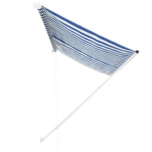 Tenda na uvlačenje 300 x 150 cm plavo-bijela - Plava i bijela 300 x 150 cm 1 Cijena