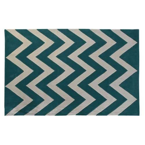 Tepih DKD Home Decor Poliester Zig-zag Dvobojan 120 x 180 x 2 cm Cijena