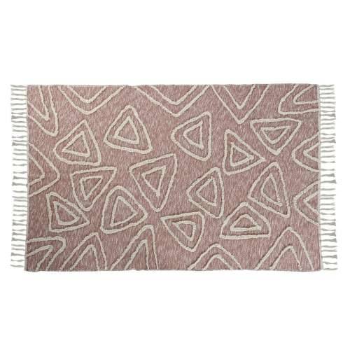 Tepih DKD Home Decor Roza Terakota Bijela šiške gradski (120 x 180 x 1 cm) Cijena