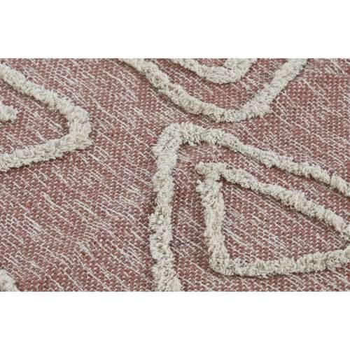 Tepih DKD Home Decor Roza Terakota Bijela šiške gradski (120 x 180 x 1 cm) Cijena